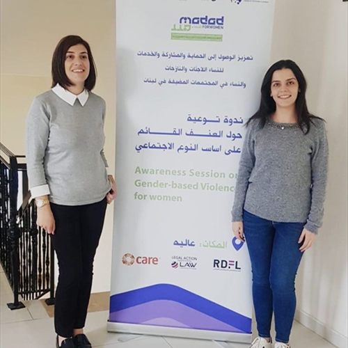 Gender-based Violence Awareness Sessions for Women and Youth in Aley and Bab al Tabbaneh
